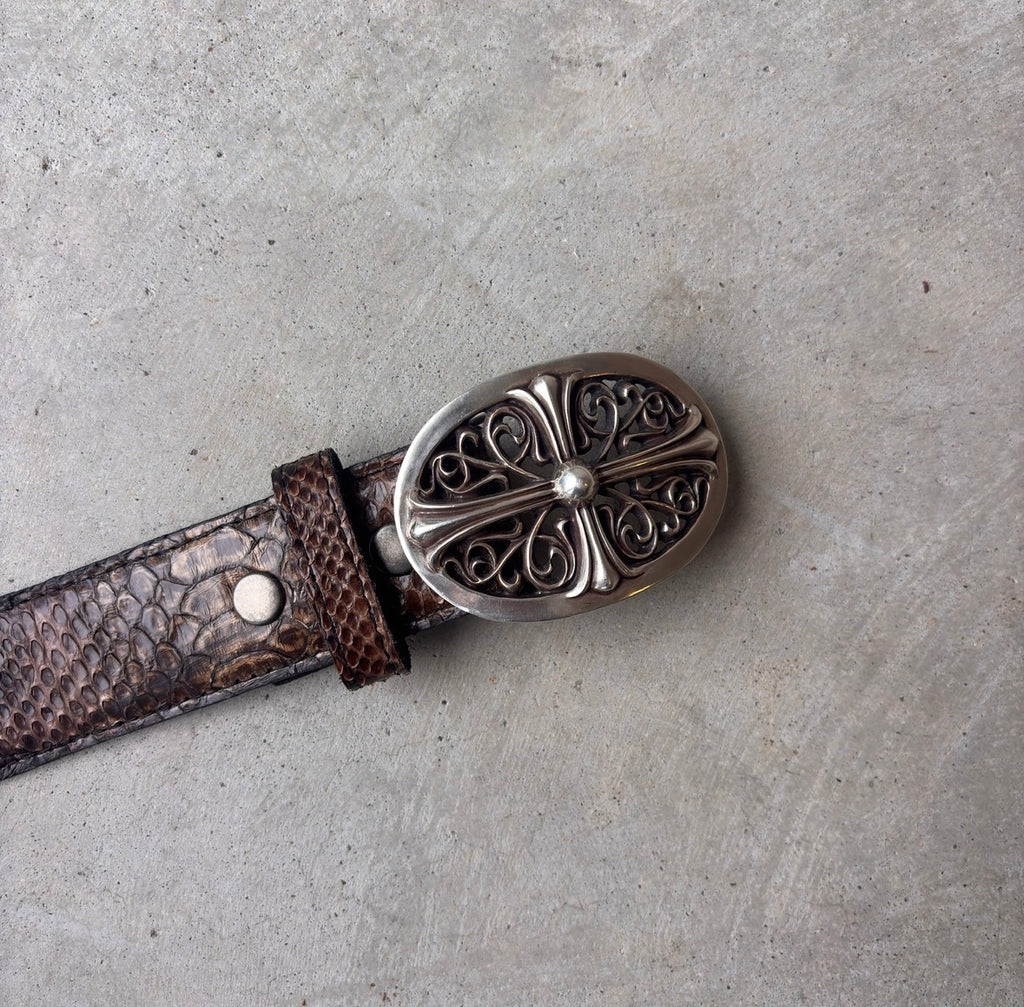 Chrome Hearts 1.5’ .925 Silver Oval Buckle