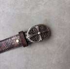 Chrome Hearts 1.5’ .925 Silver Oval Buckle