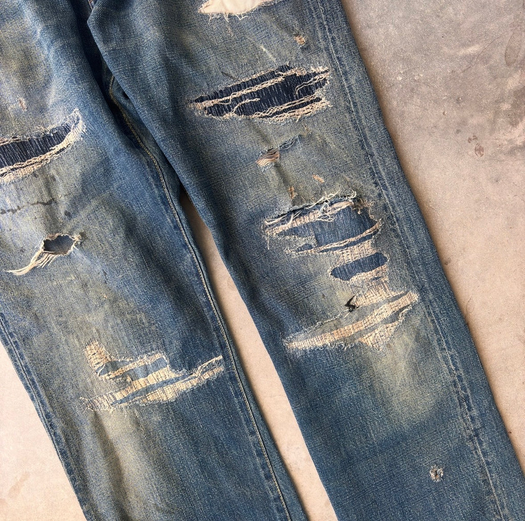 Undercover AW12 “Psychocolor” Crash Denim
