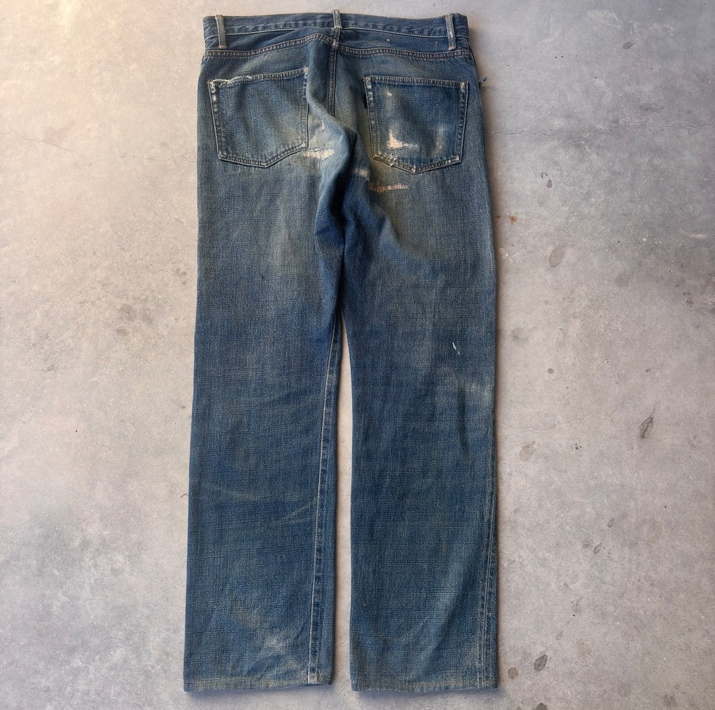 Undercover AW12 “Psychocolor” Crash Denim