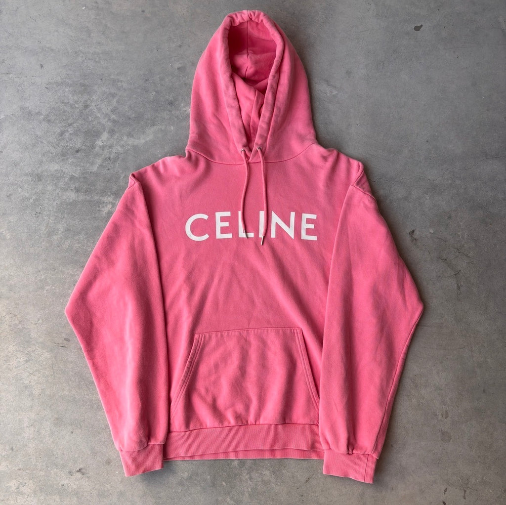 Celine 2022 Spellout Logo Hoodie