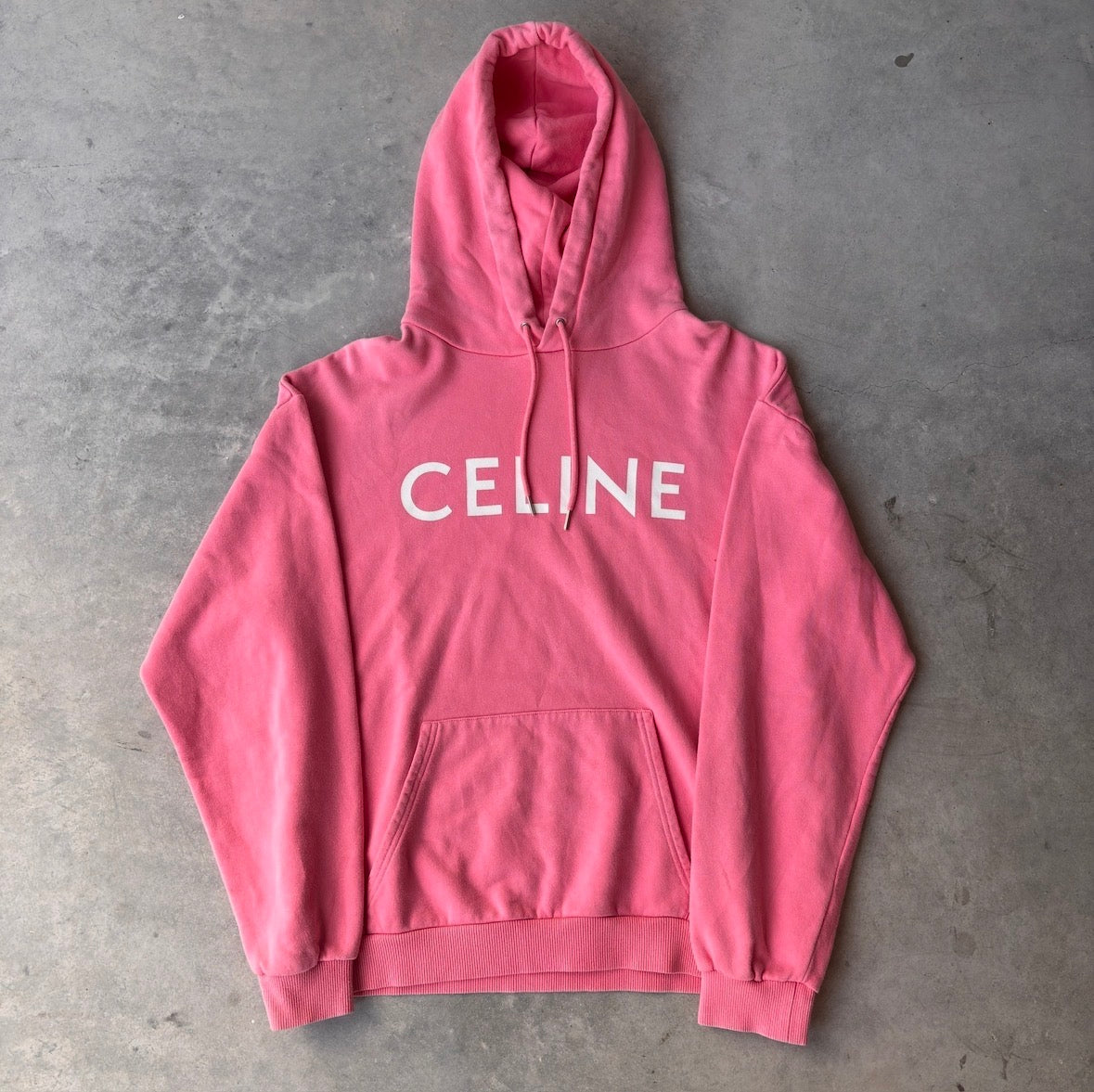 Celine 2022 Spellout Logo Hoodie