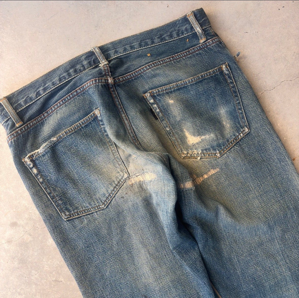 Undercover AW12 “Psychocolor” Crash Denim