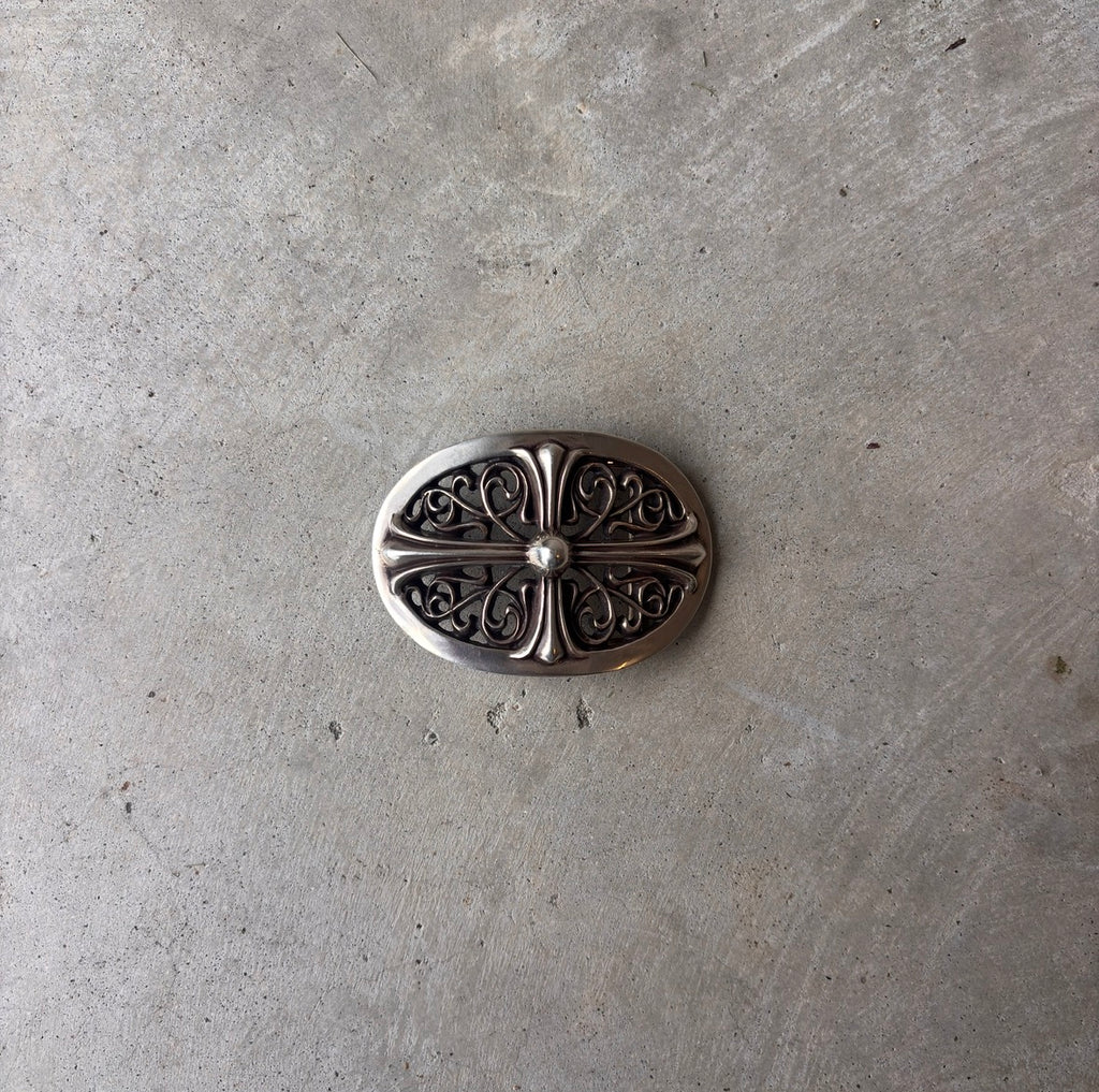 Chrome Hearts 1.5’ .925 Silver Oval Buckle