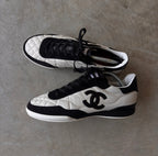Chanel Quilted Calfskin Low Top Sneakers