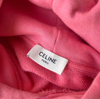 Celine 2022 Spellout Logo Hoodie