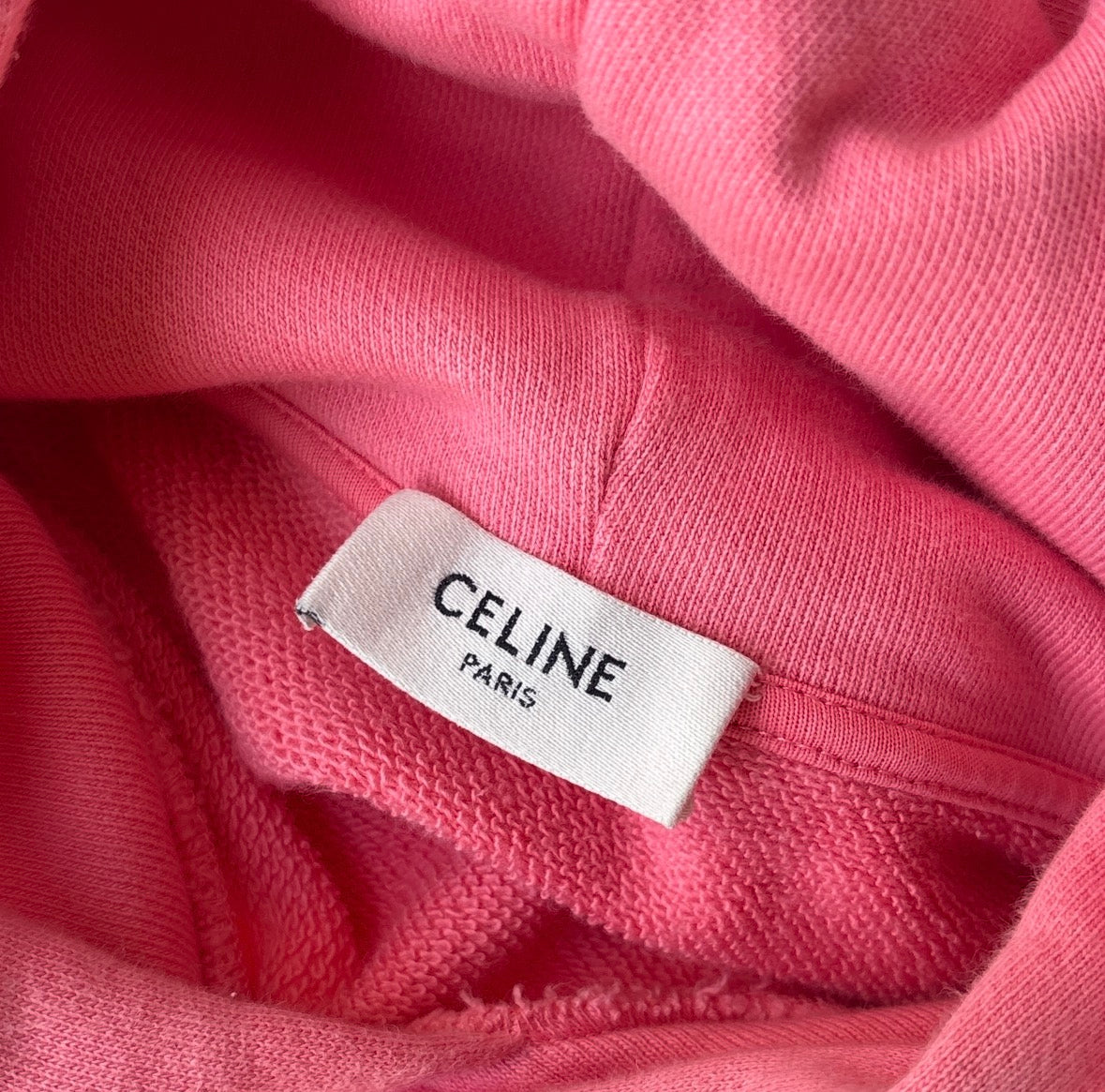 Celine 2022 Spellout Logo Hoodie