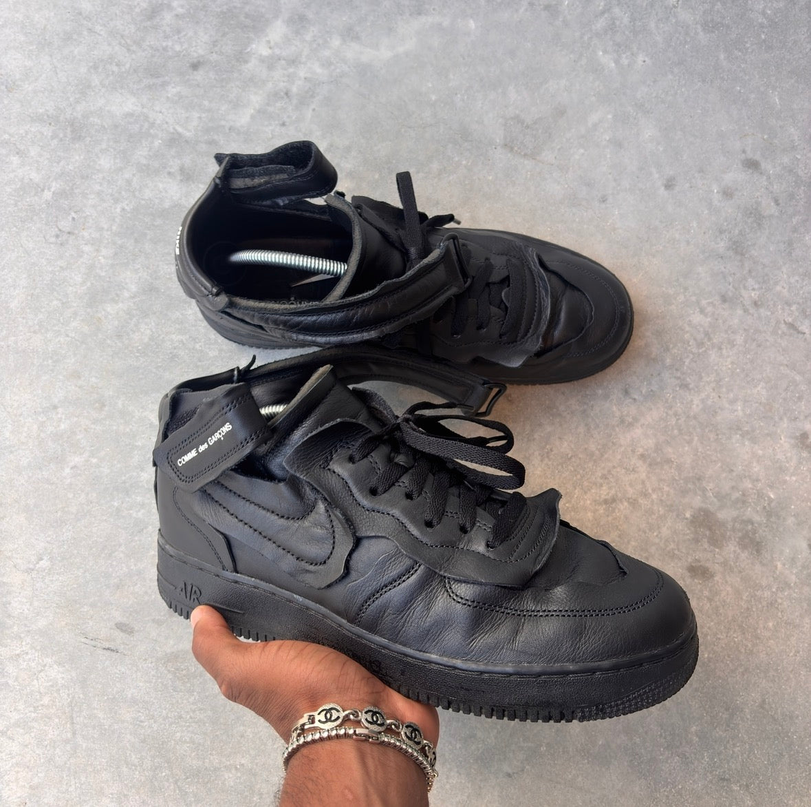 Comme Des Garçons x Nike Air Force 1 Mids
