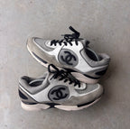 Chanel FW22 Grey CC Trainers
