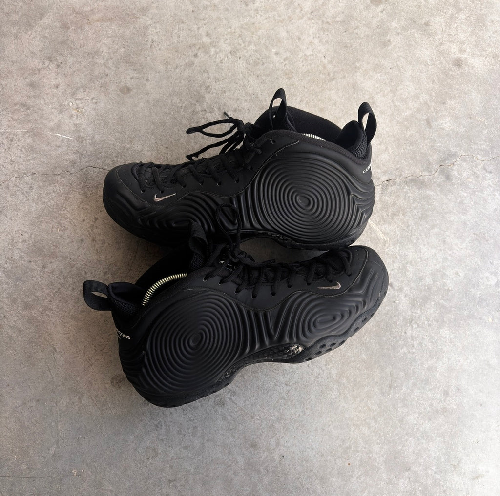 Comme Des Garçons X Nike Air Foamposite Black