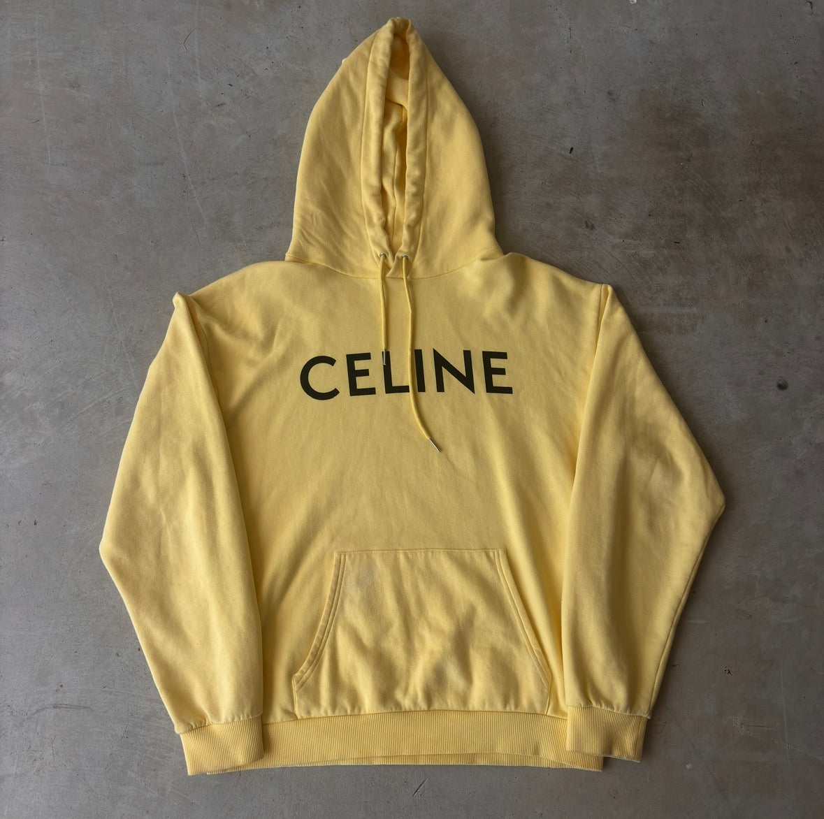 Celine SS21 Logo Spell Out Hoodie