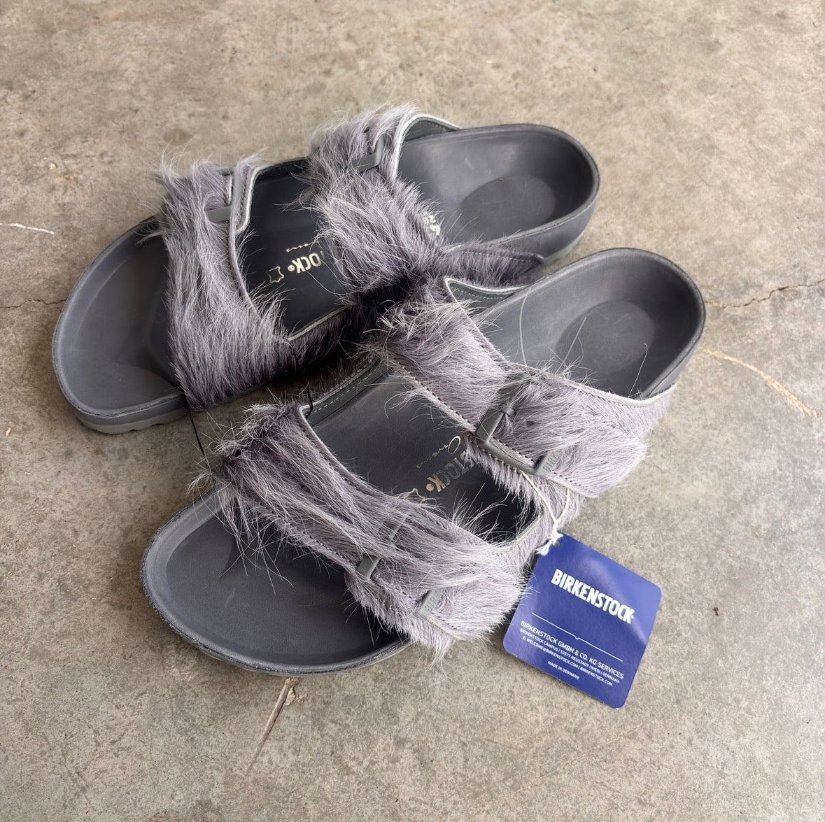 Rick Owens X Birkenstock Arizona Sandals