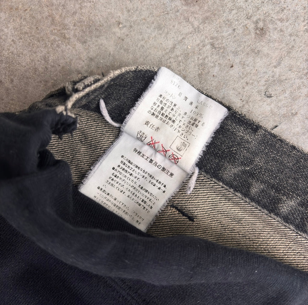 Undercover AW04 “Paper Doll” Hybrid Denim Pants