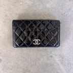 Chanel Black CC Quilted Wallet