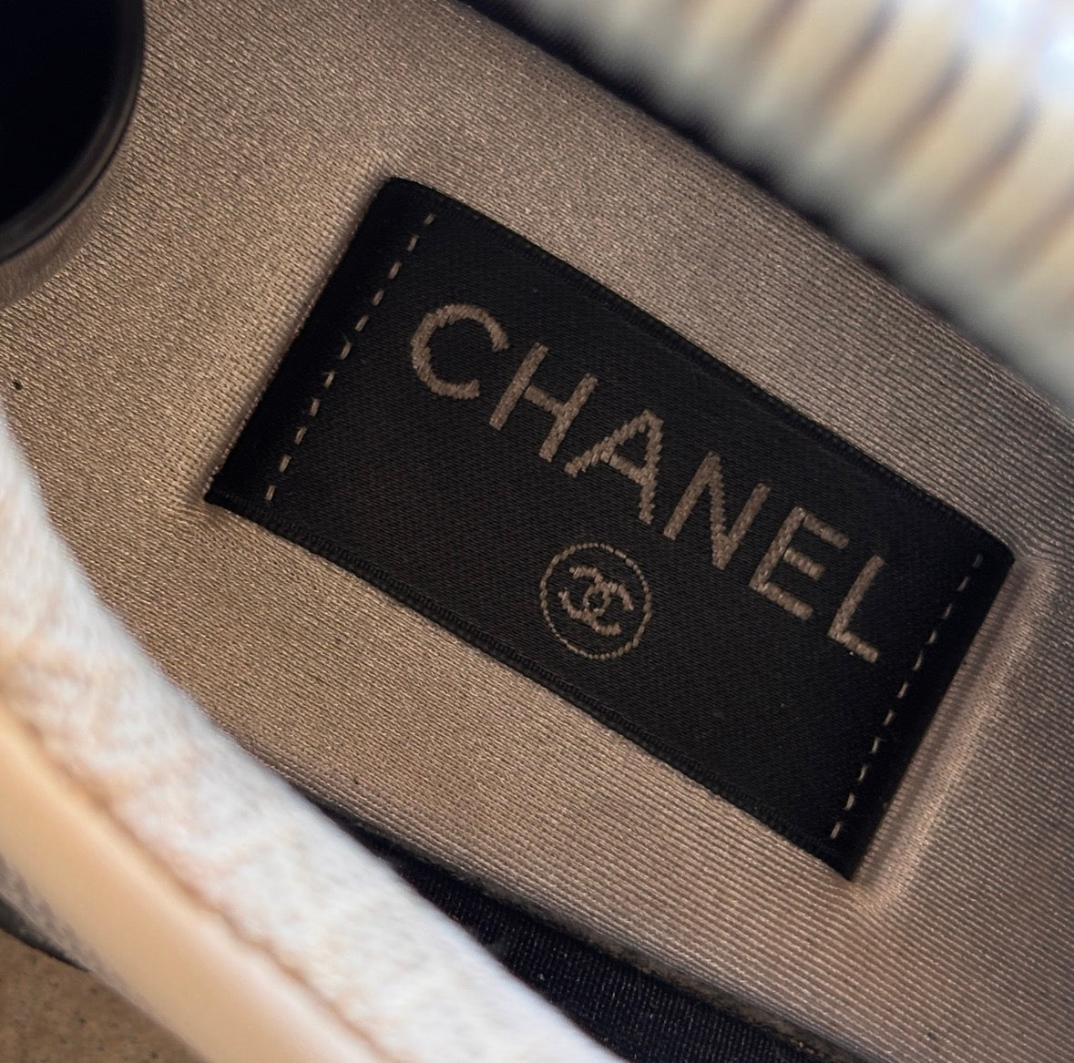 Chanel Quilted Double CC Sneakers