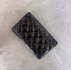 Chanel Quilted Patent Leather CC Wallet