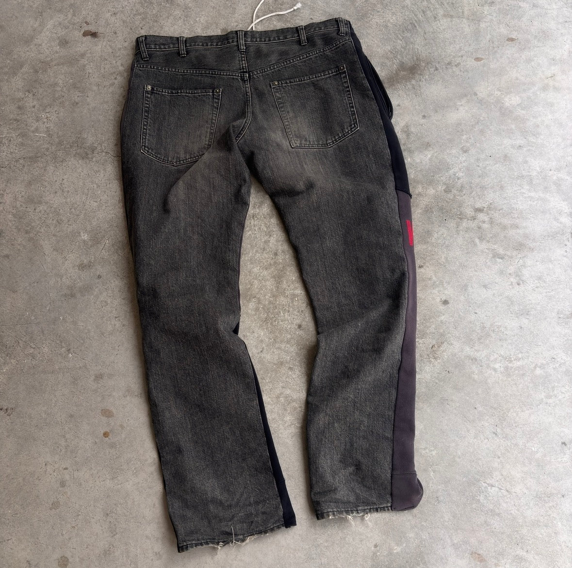Undercover AW04 “Paper Doll” Hybrid Denim Pants