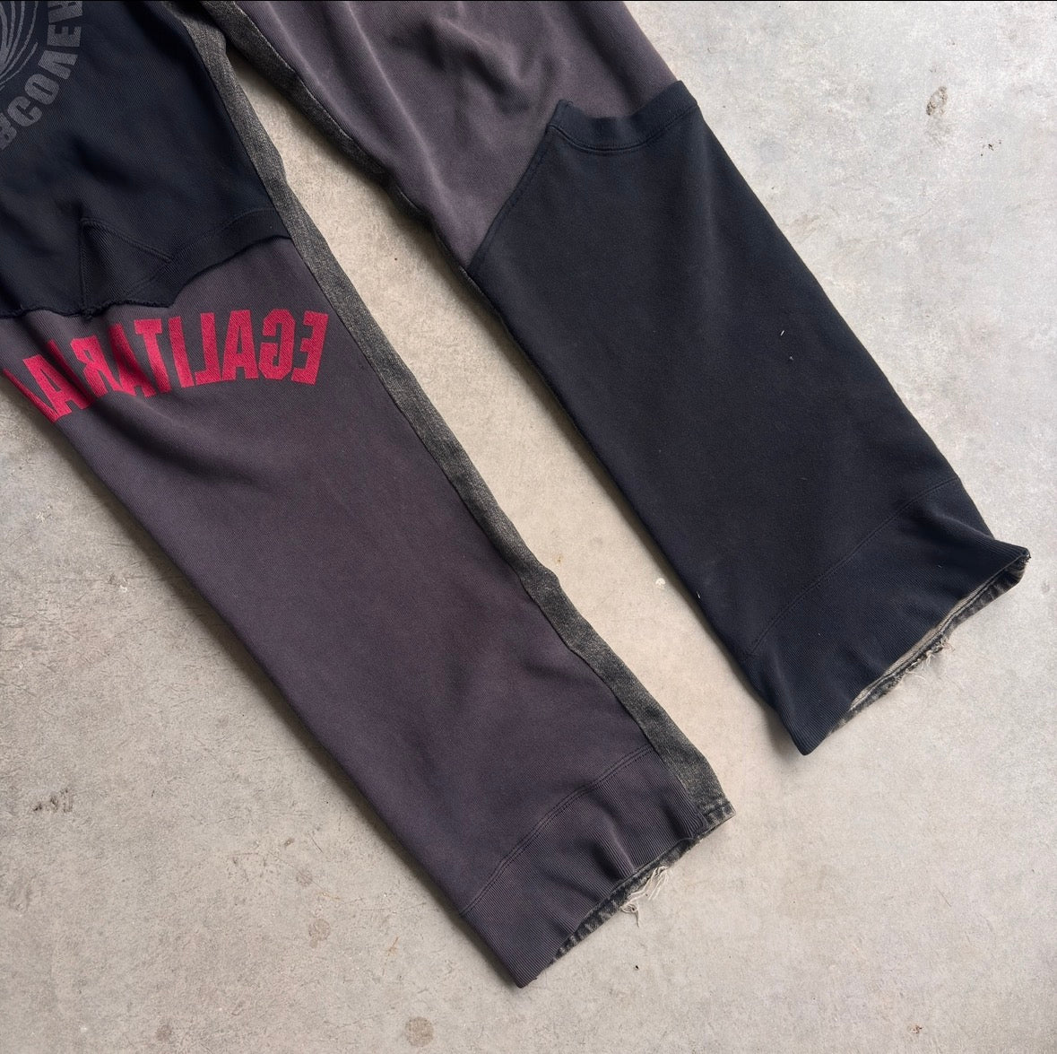 Undercover AW04 “Paper Doll” Hybrid Denim Pants