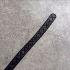 Chanel Quilted Double CC Leather Belt