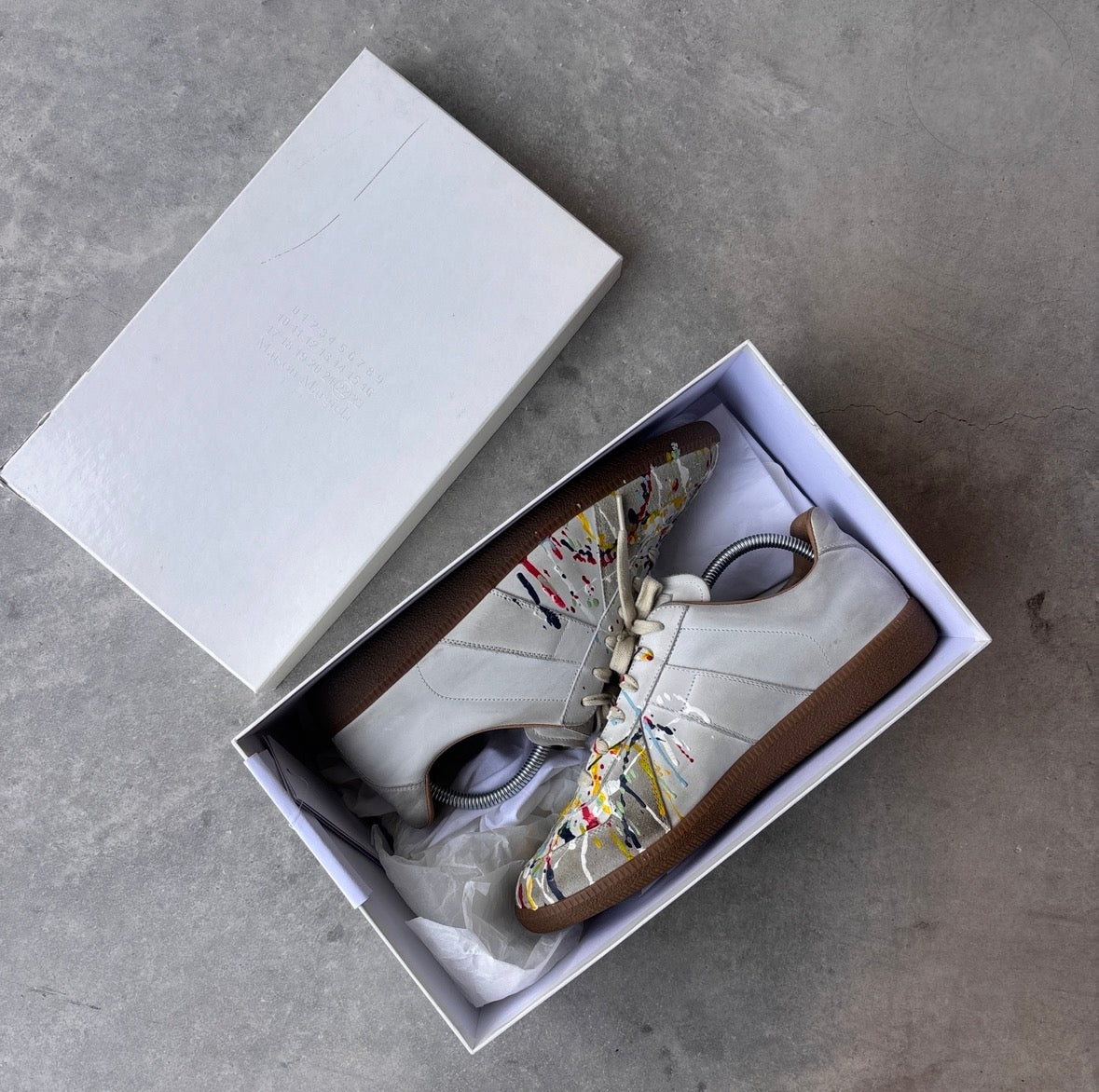 Maison Margiela Paint Splatter GATs