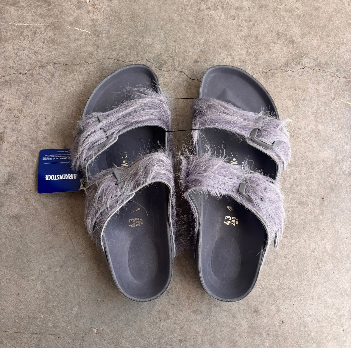 Rick Owens X Birkenstock Arizona Sandals