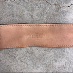 Chanel Quilted Double CC Leather Belt