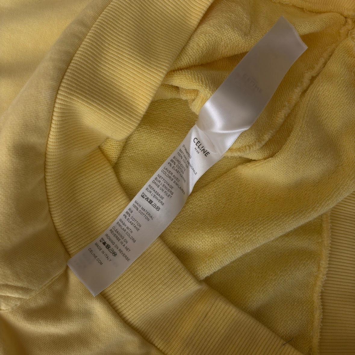 Celine SS21 Logo Spell Out Hoodie