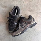 Chanel FW15 Grey/Black CC Sneakers