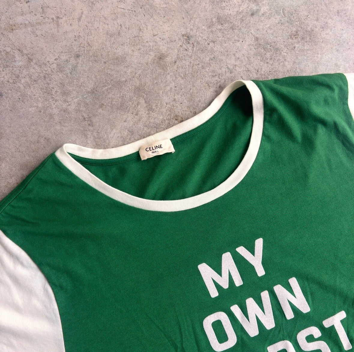 Celine Hedi Slimane “My Own Worst Enemy” Tee