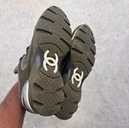 Chanel FW15 “Khaki” CC Trainers