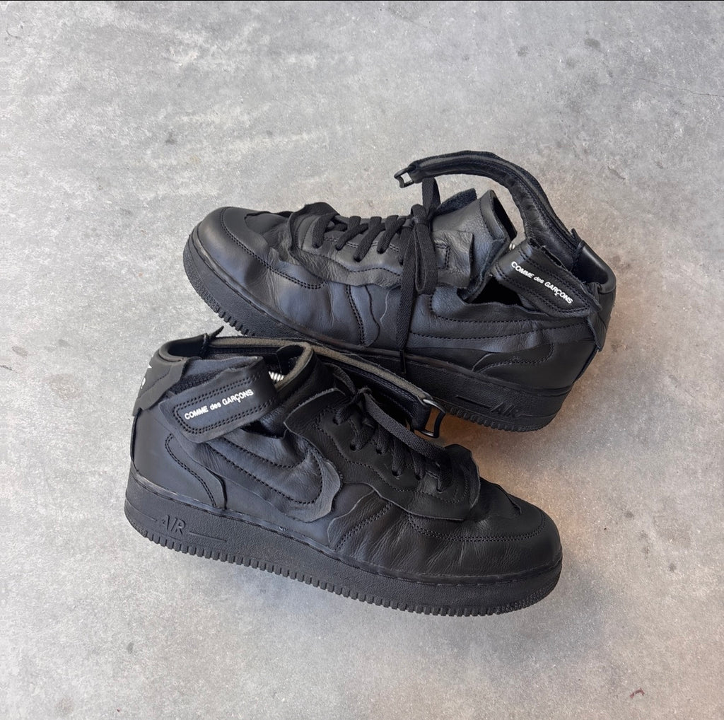 Comme Des Garçons x Nike Air Force 1 Mids