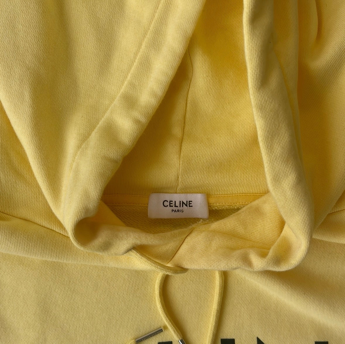 Celine SS21 Logo Spell Out Hoodie