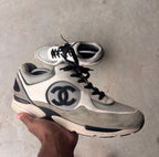 Chanel FW22 Grey CC Trainers