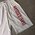 Number (N)ine SS05 “Welcome To The Shadow” Runway Spellout Shorts