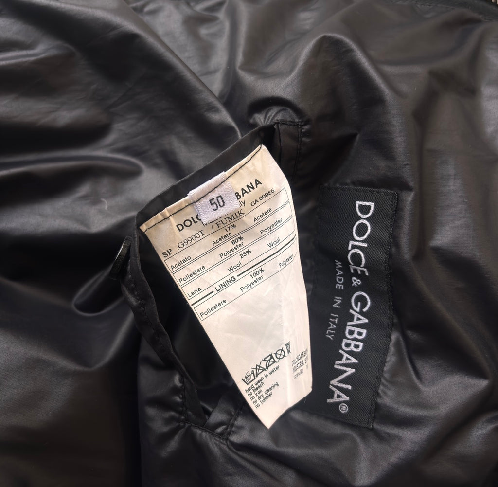 Dolce & Gabbana AW08 Runway Hybrid Puffer Jacket